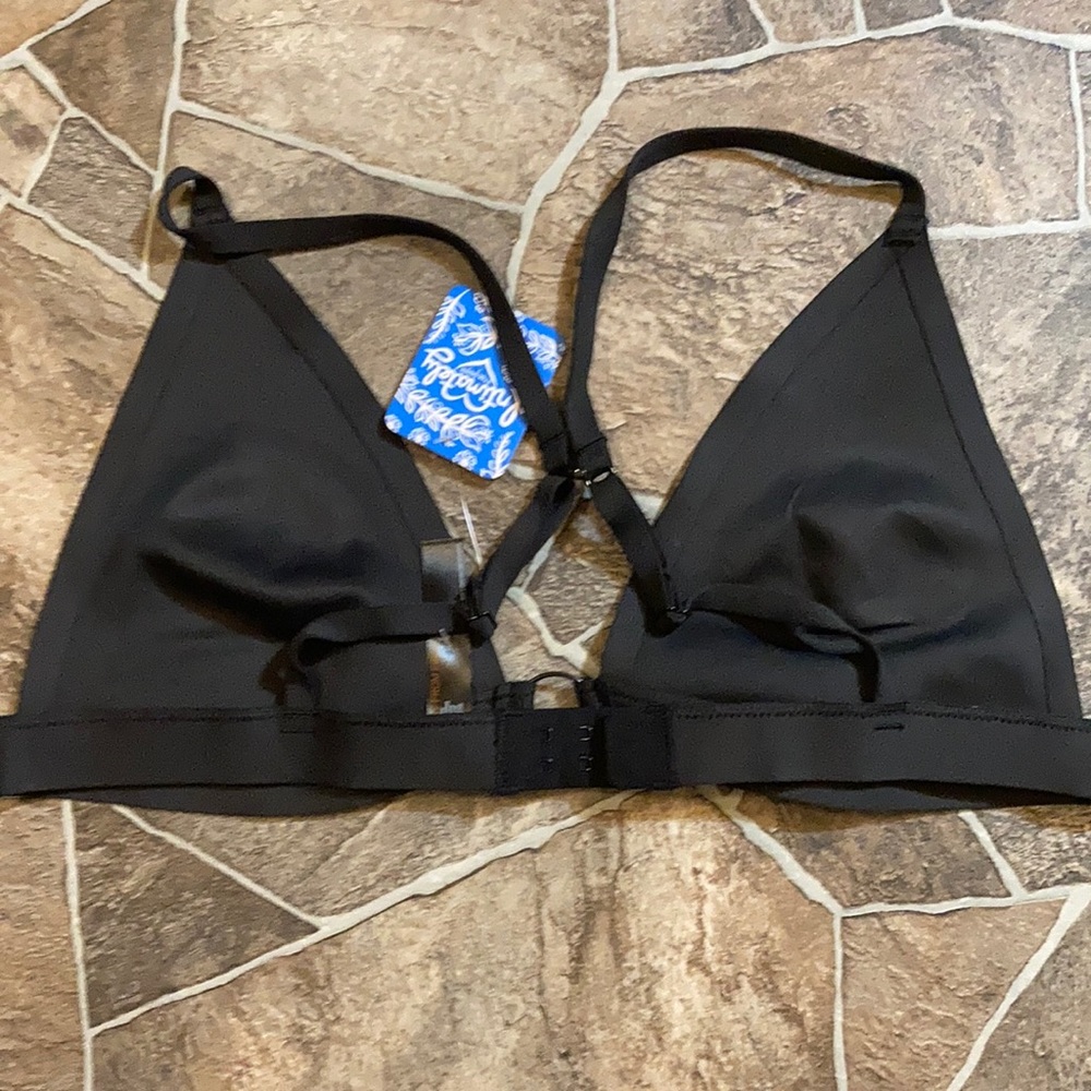 NWT Free People Oh Scuba Bralette In Black Sz M - Picture 6 of 9